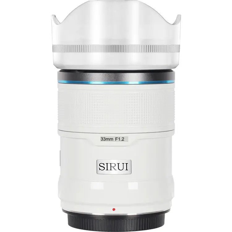 Sirui Sniper 33mm f/1.2 Autofocus Lens (FUJIFILM X, White) 33AS12X-W