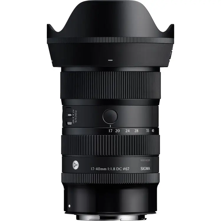 Sigma 17-40mm f/1.8 DC Art Lens Canon RF 