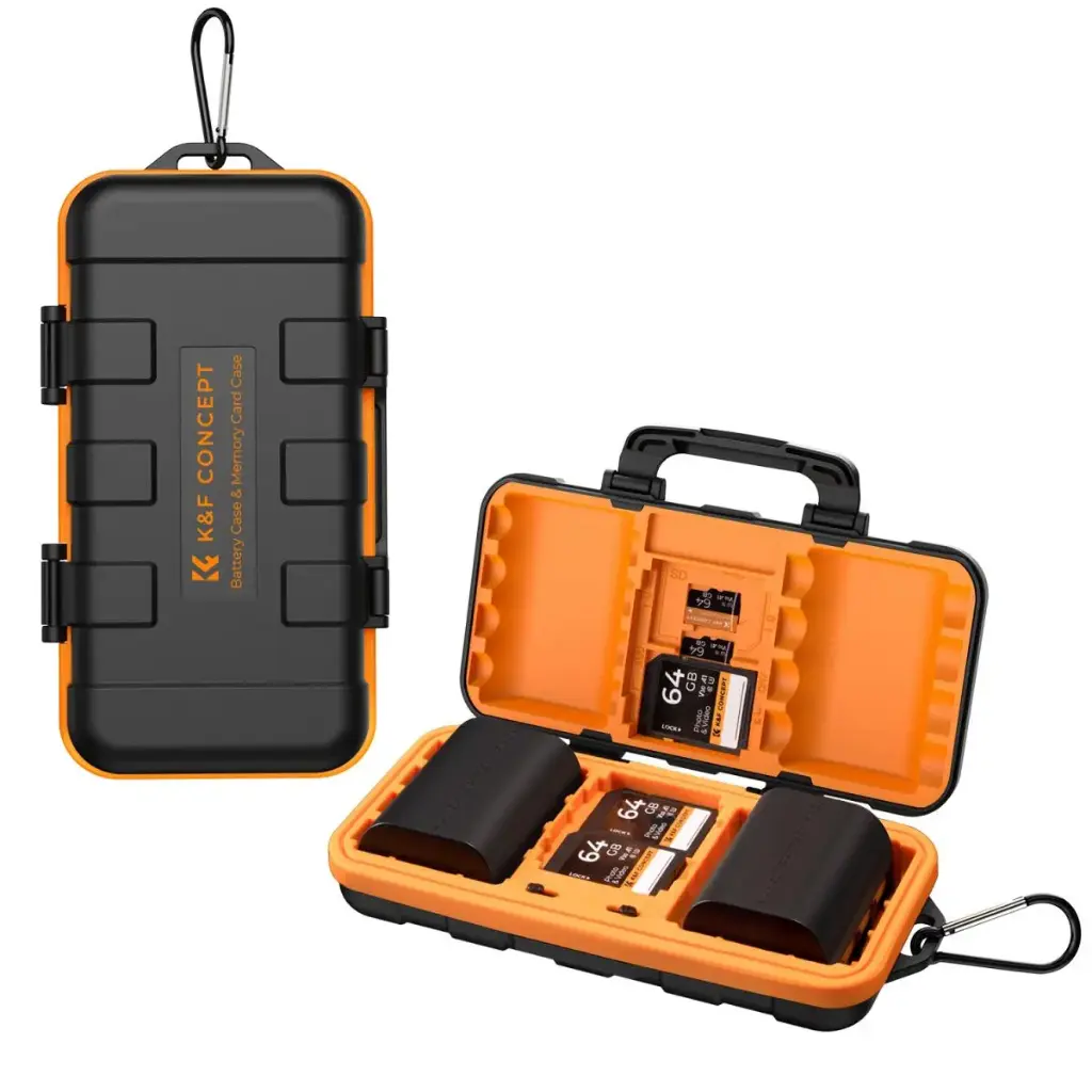 K&F Concept Multi-Function Camera Battery & Memory Card Case KF31.079