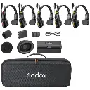 Godox SkyTalk Air 5S 5-Person Full-Duplex Wireless Intercom Headset System (2.4 GHz) SKYTALK AIR 5S