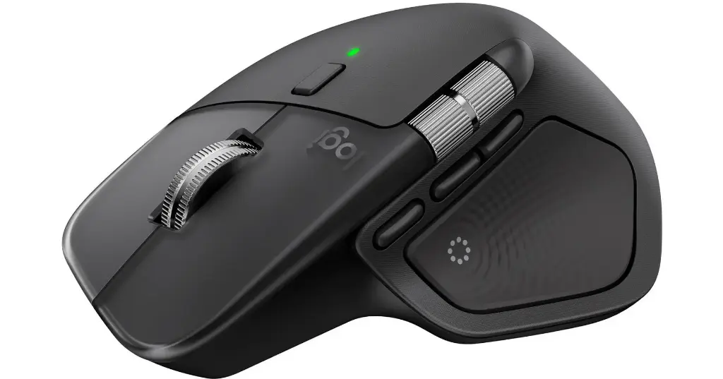 Logitech MX Master 4 High-Performance Wireless Mouse Graphite 910-007562