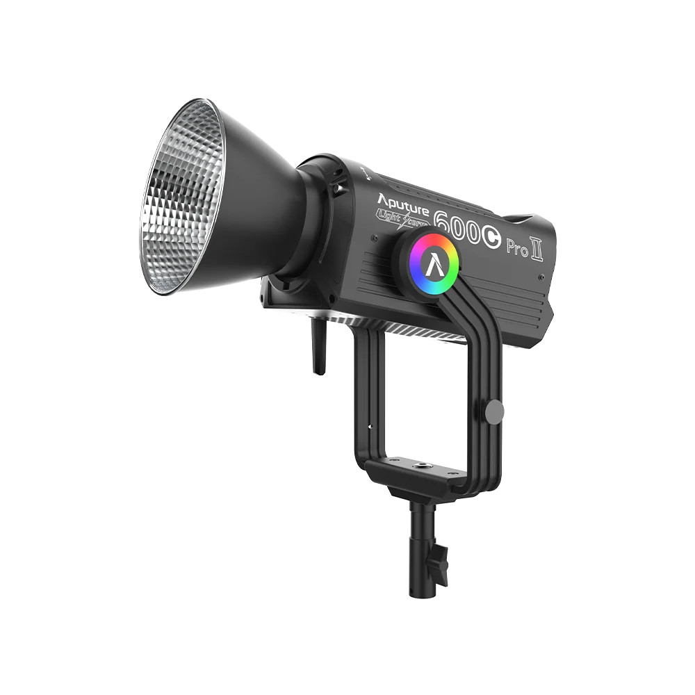 Aputure LS 600c Pro II Light Storm 600W RGBWW & Bi-Color Bowens Mount Point-Source LED with V Mount Battery Plate