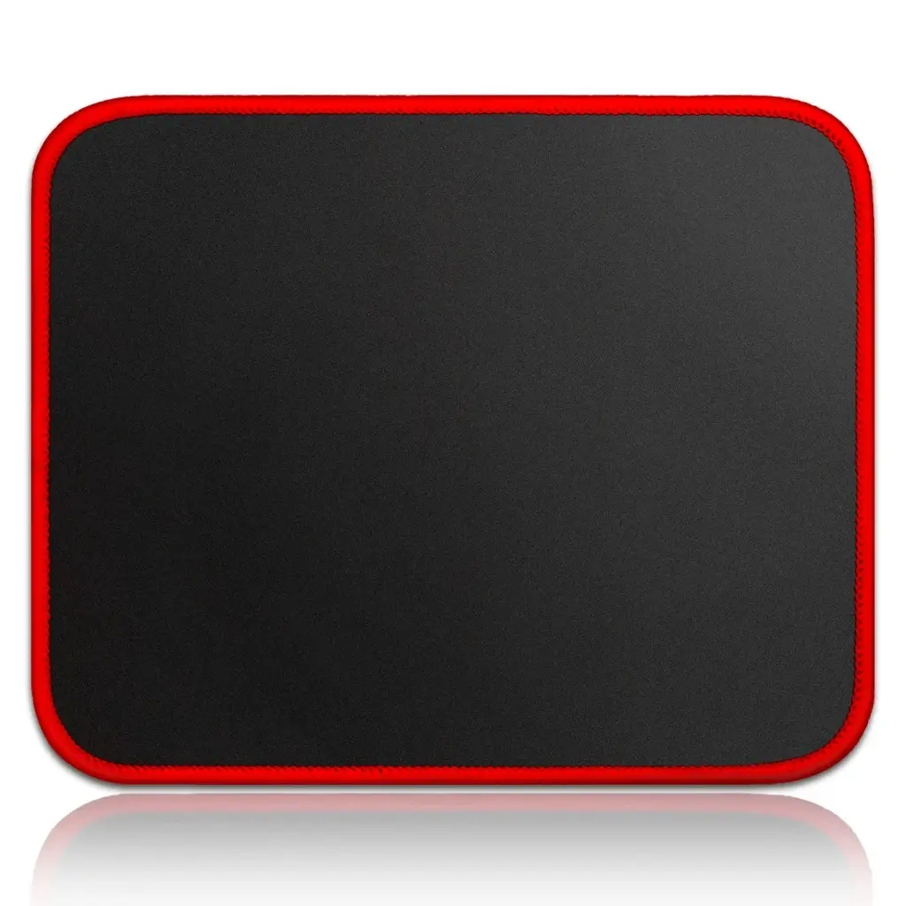 Win2 X-7 Mouse Pad, 28 x 25 cm - Black and Red