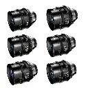 DZOFilm Vespid2 T1.9 Prime 6-Lens Kit (PL Mount, Meter) DZO-V26SETMX