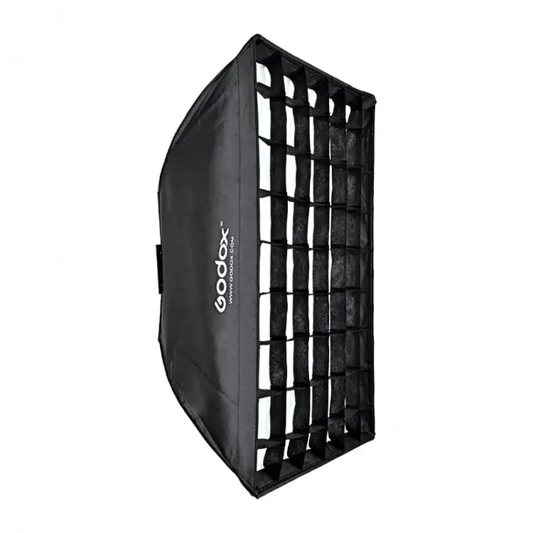 Godox SB-FW80120 80x120cm Softbox With Grid & Bowens mount Aluminium Ring Adapter