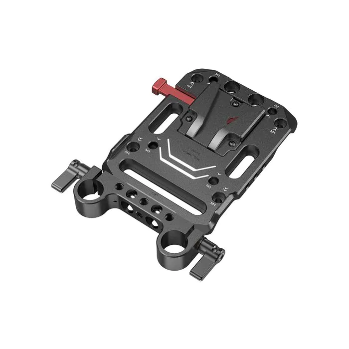 SmallRig V-Lock Battery Plate with 15mm LWS Rod Clamp