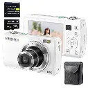 Promage 5K Ultra HD+ 64MP 5X Optical Zoom Dual Lens Digital Camera PC275 White
