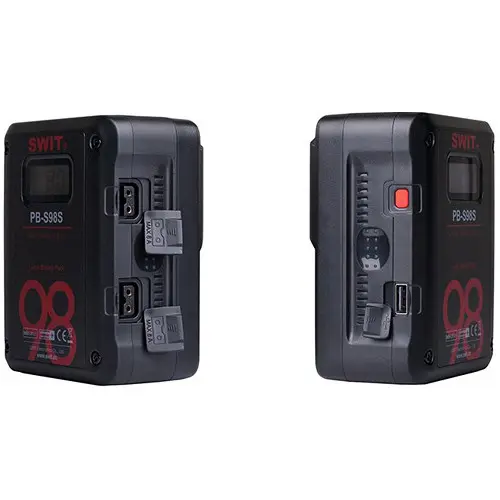 SWIT PB-S98S 14.4V 98Wh Dual D-Tap Heavy-Duty Digital Battery V-Mount