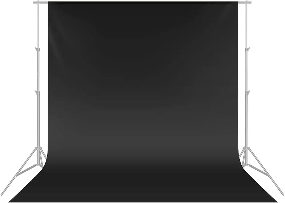 BacDrop 3x6 Meter Background Cloth (Black)