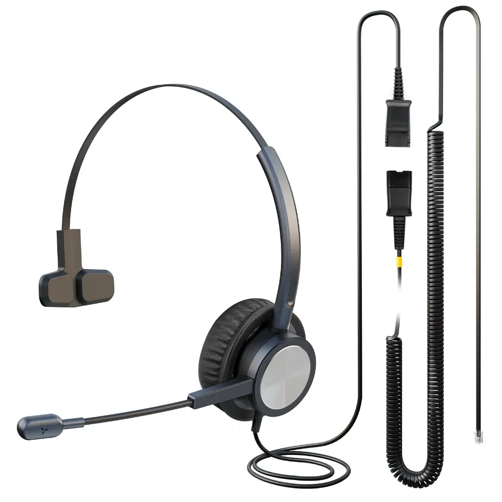 Sinseng Cisco Phone Headset with Noise Cancelling Microphone for Cisco IP Phone SS809BQD004C HD Sound Quality