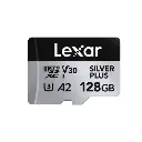 Lexar Professional Silver Plus MicroSDXC UHS-I Memory Card up to 205MB/s Read V30 U3