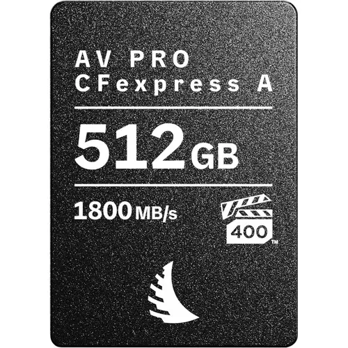 Angelbird AV PRO CFexpress 4.0 Type A Memory Card Read 1800MB/s, Write 1650MB/s AVP256CFXAMK2