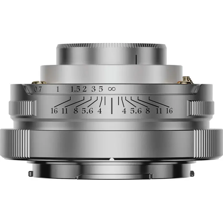 Thypoch Eureka 28mm f/2.8 Full Frame for Fuji X, Silver TP-E28X-SR