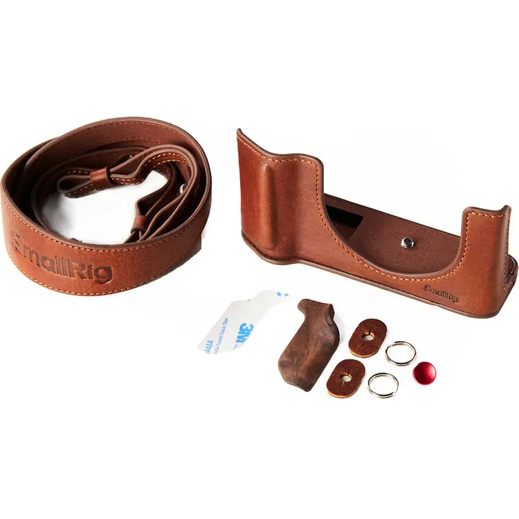 SmallRig Leather Case Kit for FUJIFILM GFX100RF (Brown) 5268
