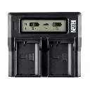 Newell DC-LCD two-channel charger for LP-E6 batteries