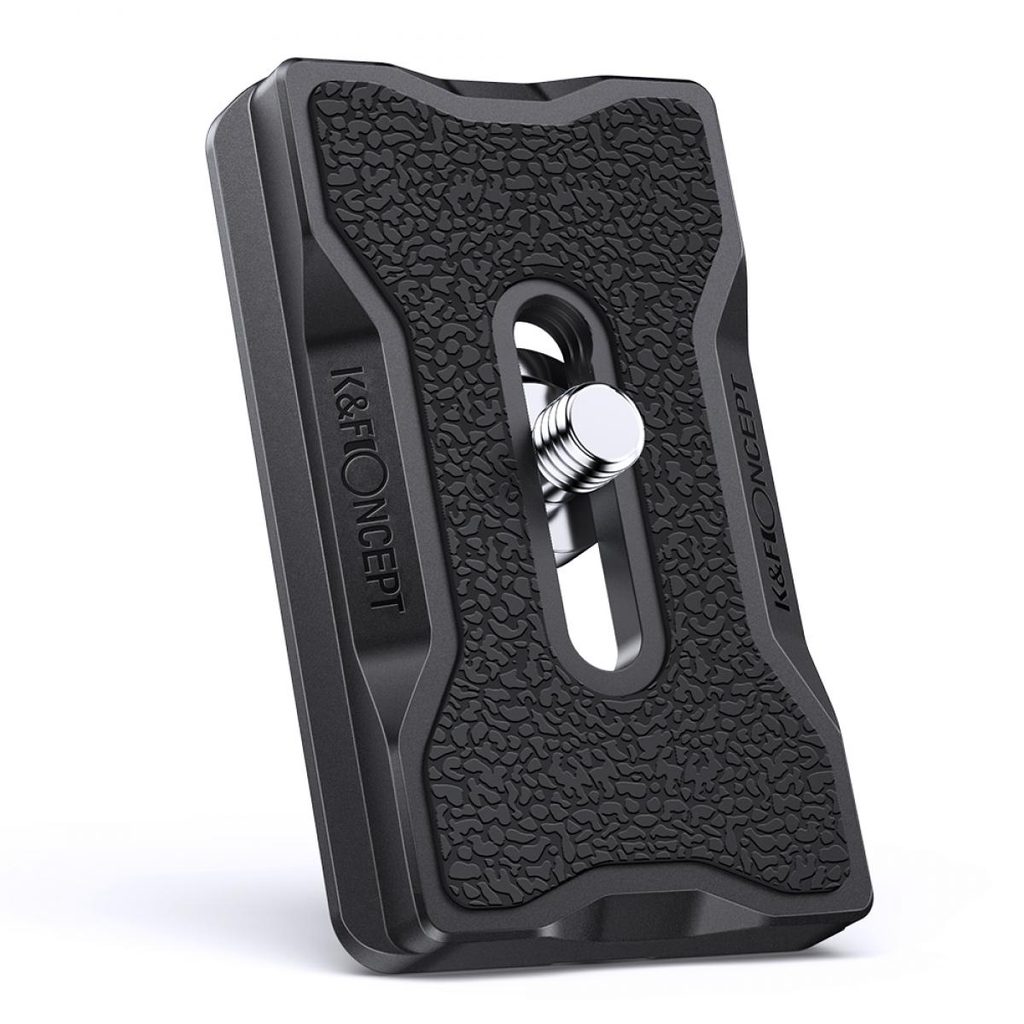 K&F Concept Aluminium Quick Release Plate 1/4in, Arca-Swiss (Single)