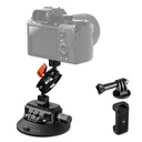 K&F Concept MS-45 4.5in Suction Cup Camera Mount, Double Ball-Head