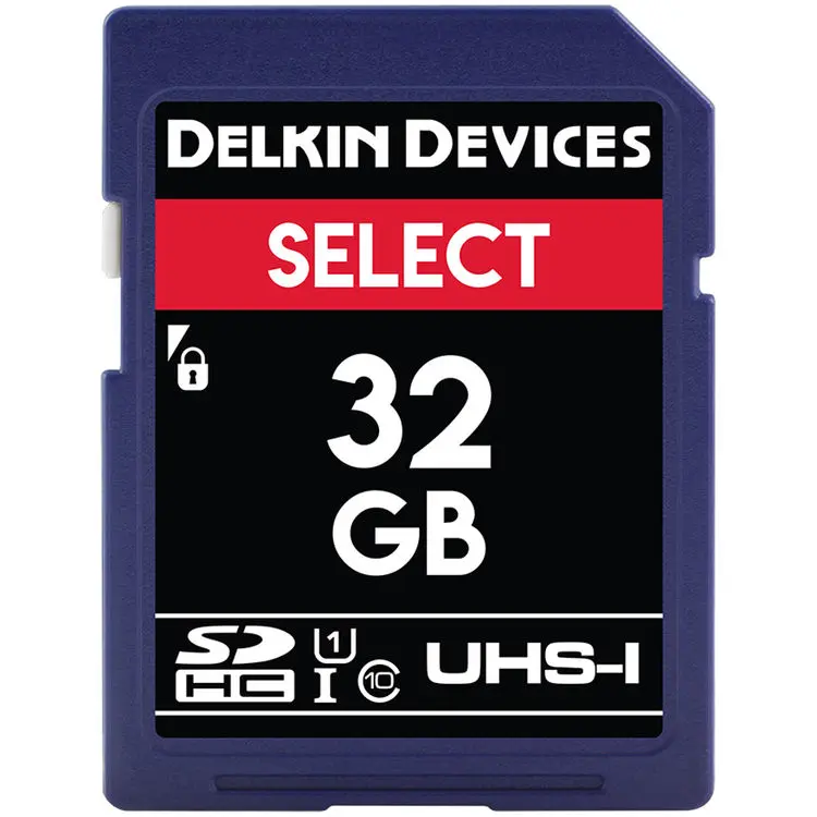 Delkin Devices SELECT 32GB UHS-I SDHC Memory Card