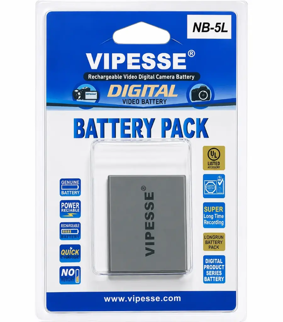 Vipesse NP-BD1/FD1 3.7V 680mAh 2.5Wh Battery for Sony