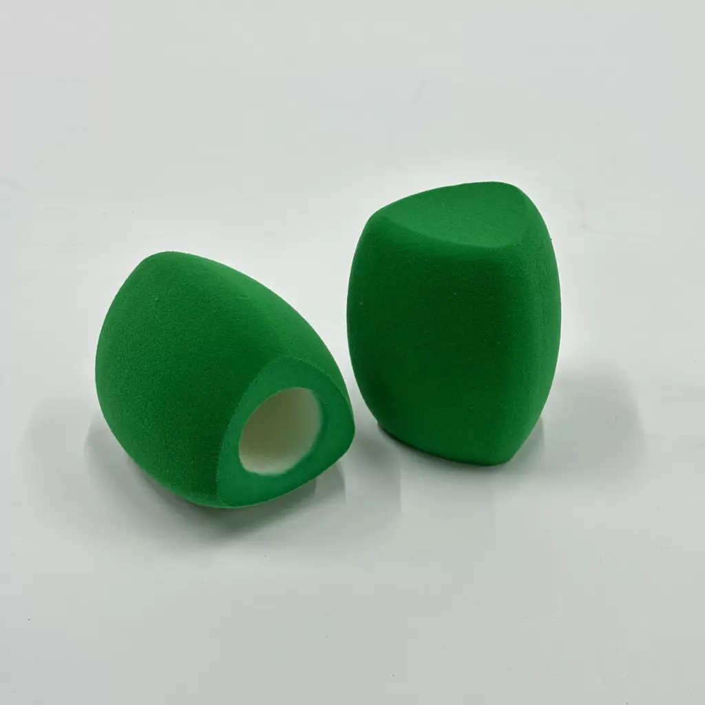 Armour Foam Windscreen for Handheld Microphone, Triangle Shape 40mm DIA/80mm DP