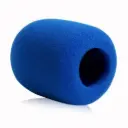 Armour Foam Windscreen for Handheld Microphone, Round Shape 40mm DIA/70mm DP
