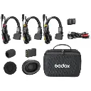Godox SkyTalk Air 3S 3-Person Full-Duplex Wireless Intercom Headset System (2.4 GHz) SKYTALK AIR 3S