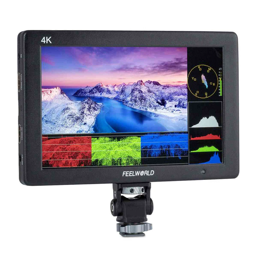 FeelWorld T7 Plus 7-Inch 3D LUT 4K HDMI On-Camera Field Monitor