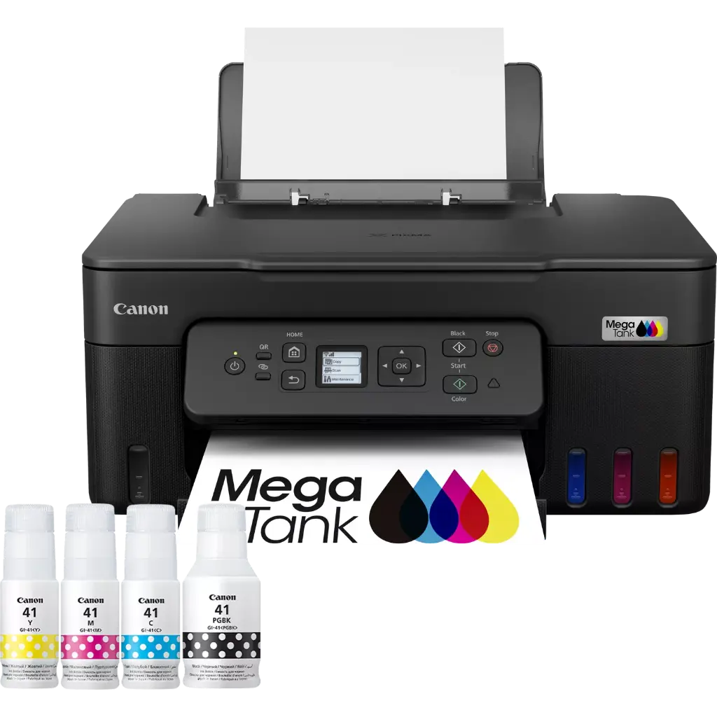 Canon PIXMA G3480 3-in-1 Refillable MegaTank Inkjet Printer