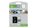 PNY Elite 100MB/s 16GB Class10 UHS-I MicroSDHC Card with Adapter