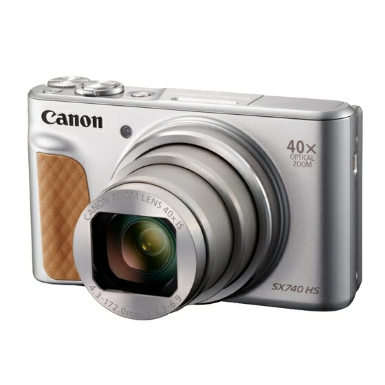 Canon PowerShot SX740 HS Compact Digital Camera Silver