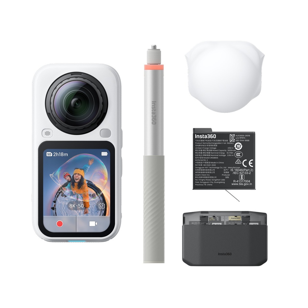 Insta360 X6 8K 360 Camera Essentials Bundle