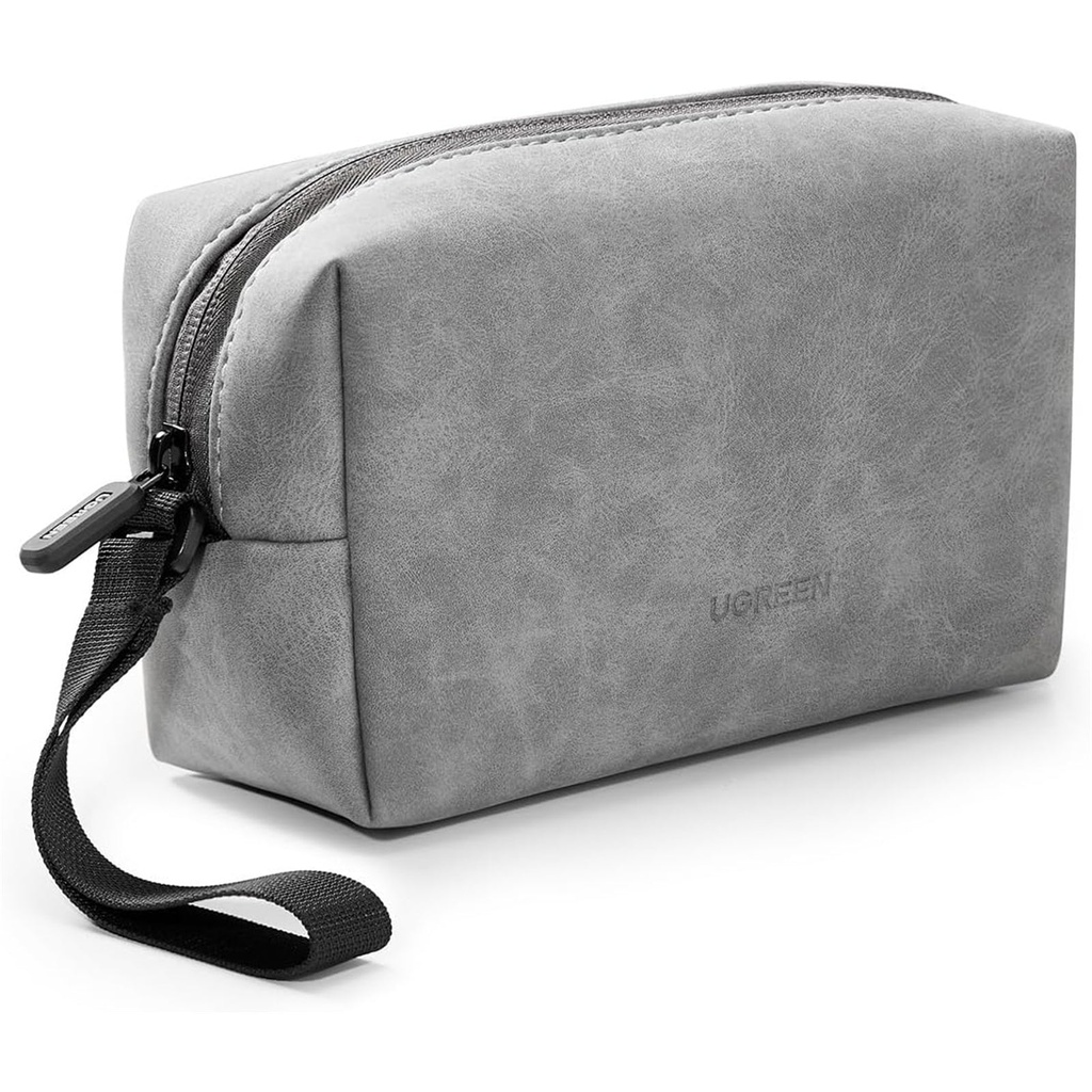UGREEN UG-80520 Electronics Accessories Storage Bag with Lanyard Gray