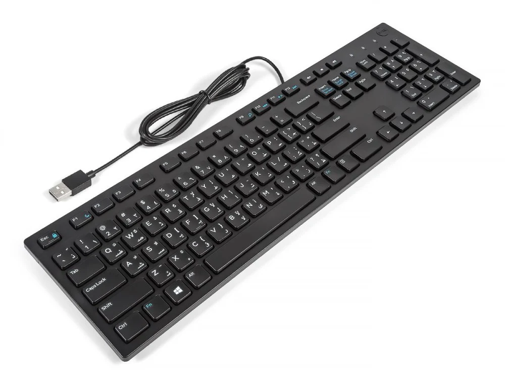 Dell KB216 Multimedia Wired USB Keyboard 580-ADGW