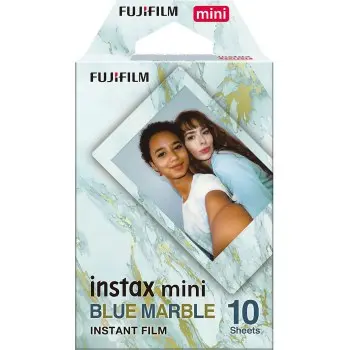 FUJIFILM Instax Mini 10 Sheets Blue Marble Instant Film