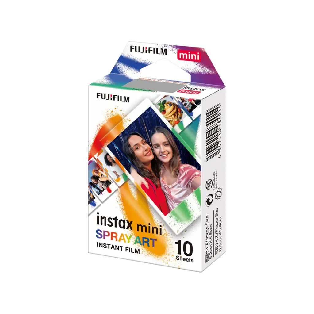 FUJIFILM Instax Mini 10 Sheets Spray Art Instant Film