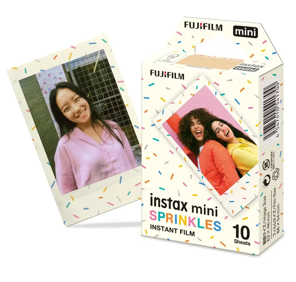 FUJIFILM Instax Mini 10 Sheets Sprinkles Instant Film