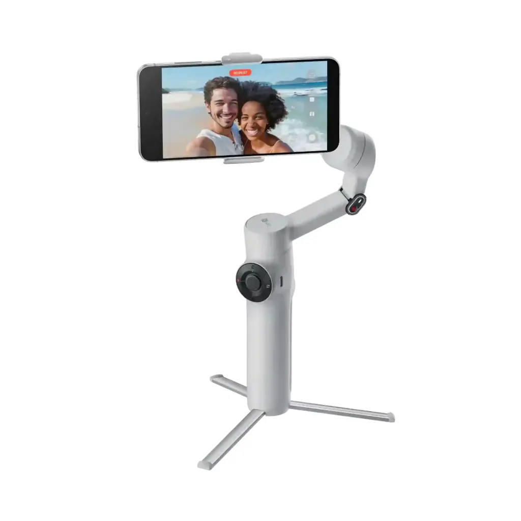 Insta360 Flow 2 Plus AI Tracker Bundle (Stone Gray) CINSABQA
