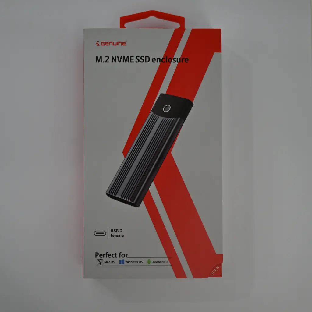 Genuine GN-SC40C M.2 NVMe 4.0 SSD Enclosure