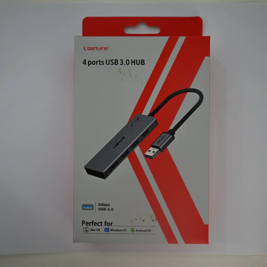 Genuine GN-HU34V 4-Port USB 3.0 Hub
