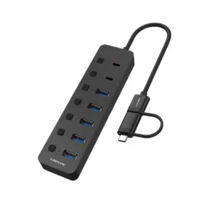 Genuine GN-HC37G 2xUSB-C & 5xUSB 3.0 Hub