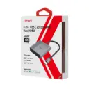 Genuine GN-DC44J 4-in-1 USB-C Hub With Dual HDMI Adapter