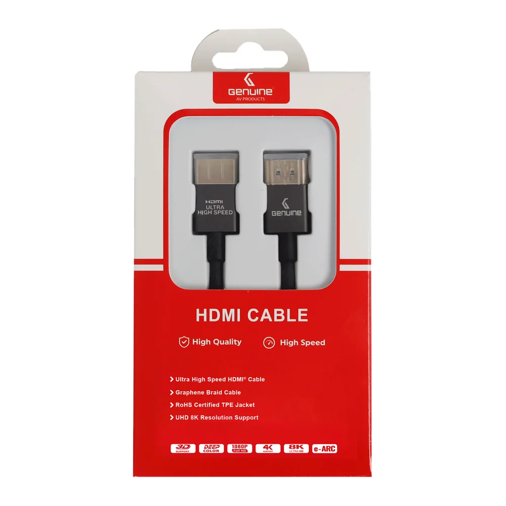 Genuine 2Mtr HDMI to HDMI Cable 2.1V GNHD2M2.1V