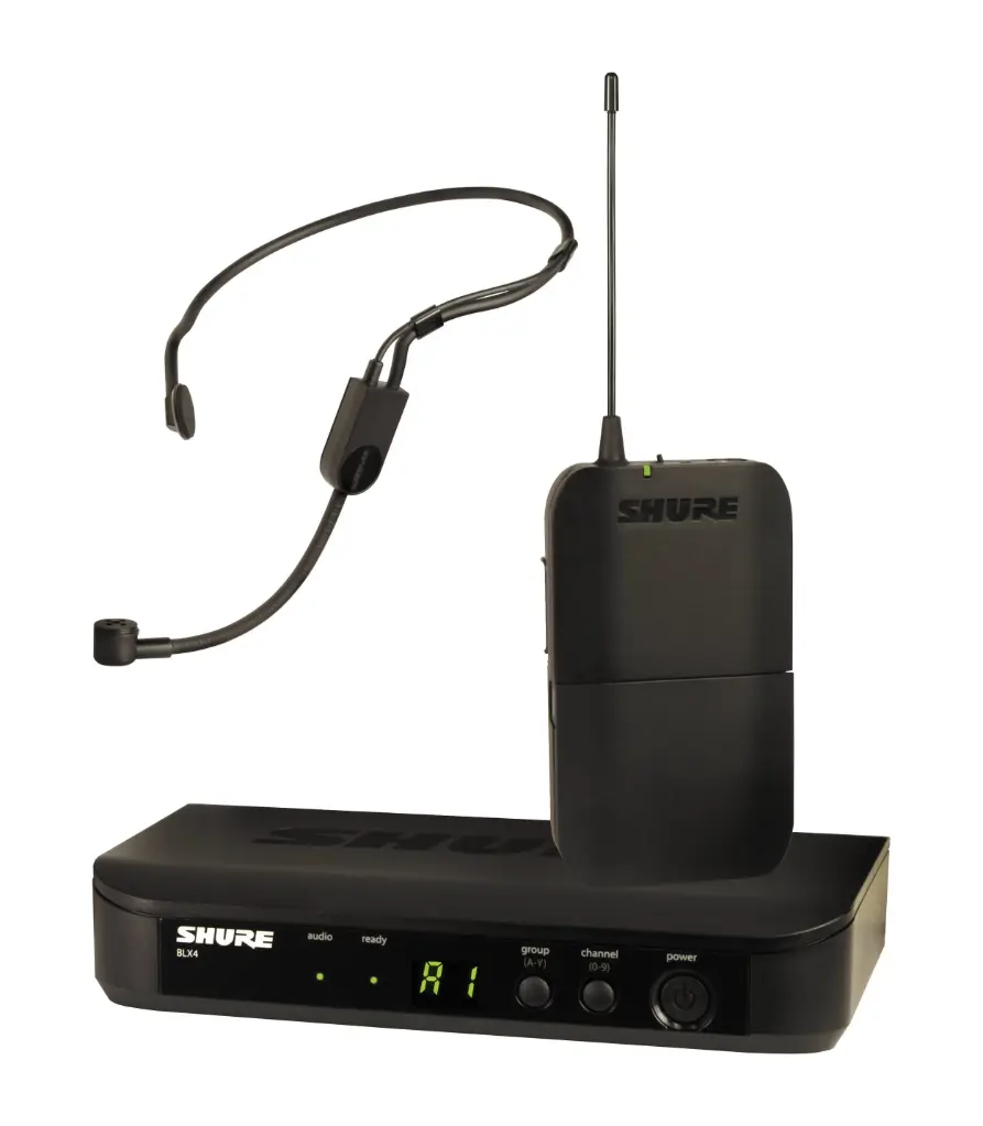 SHURE BLX14UK/P31-H8E Wireless Bodypack System with PGA31 Headworn Microphone