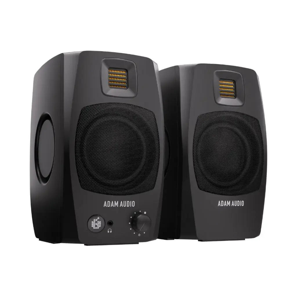 Adam Audio D3V Active Desktop Monitoring System Black