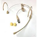 DR.MIC K-F62/C MIC HEADSET BEIGE OMNI - CONN. MINI XLR 3 POLI ( MIC-Z-1810 )