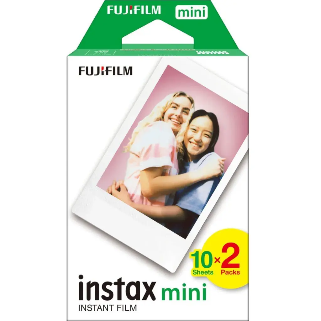 FUJIFILM Instax Mini (10x2) 20 Sheets Pack Instant Film FJIF15334
