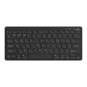Genuine GN-K10BT Wireless Bluetooth Keyboard with Arabic & English Keys, Black
