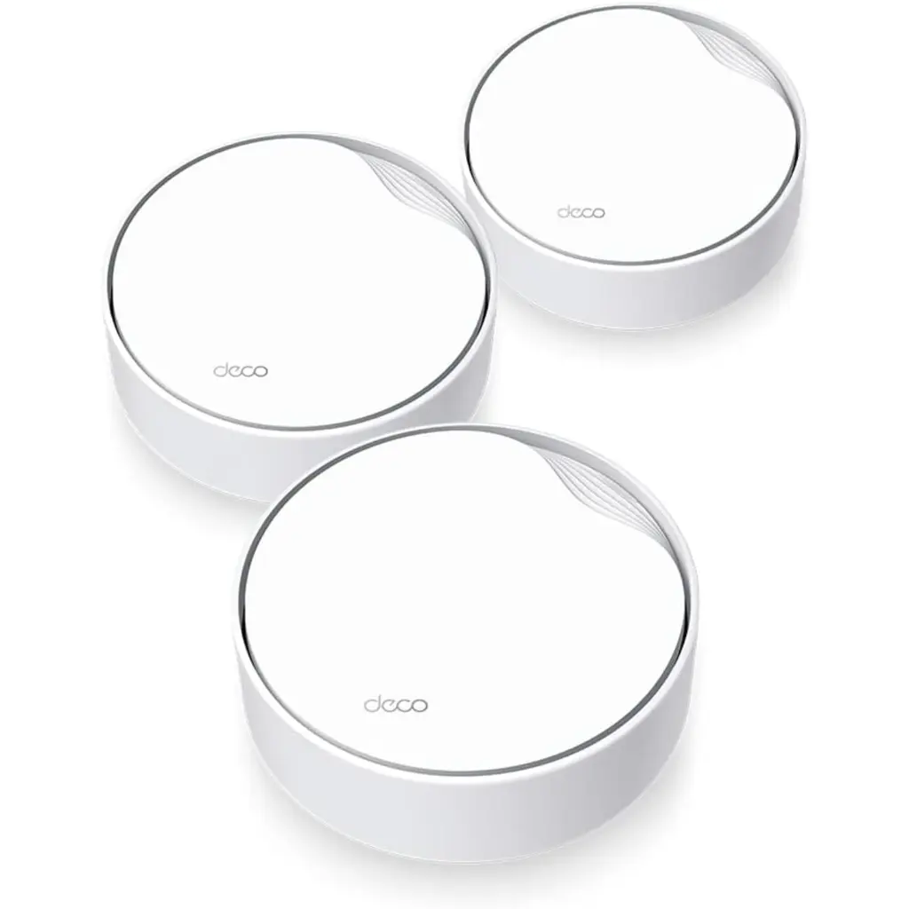 TP-Link Deco X50-PoE AX3000 Whole Home Mesh Wi-Fi 6 System with PoE, 3-Pack