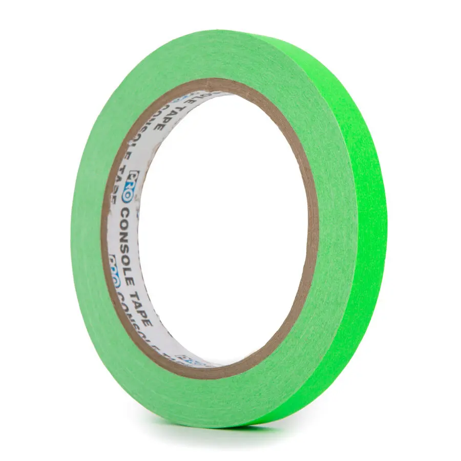 KUPO Fluoresent Gaffer Tape Green 12mmx15yd CSS-1215GN