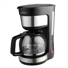 LePresso Drip Coffee Maker 1.25L with Glass Crafe 1000W Black LPDCMBK